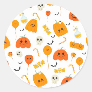 Halloween Party Collection! Classic Round Sticker