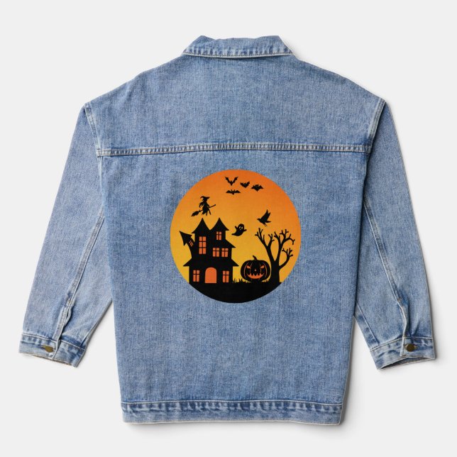 Halloween Party Collection! Denim Jacket (Back)