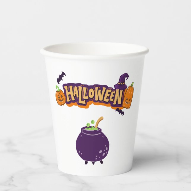 Halloween Party Collection!  Paper Cups (Front)