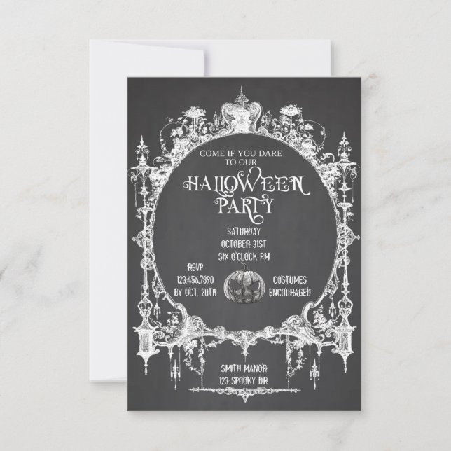 HALLOWEEN PARTY, COSTUME PARTY, ADULT HALLOWEEN  (Front)