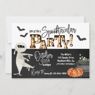 HALLOWEEN PARTY, COSTUME PARTY, SPOOKY