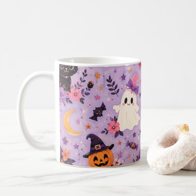 Halloween Party Cup (With Donut)