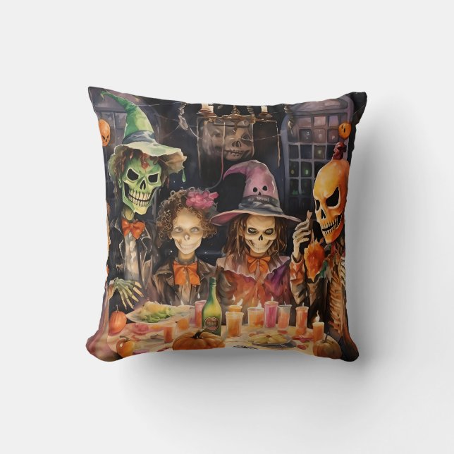 Halloween Party Cushion (Front)