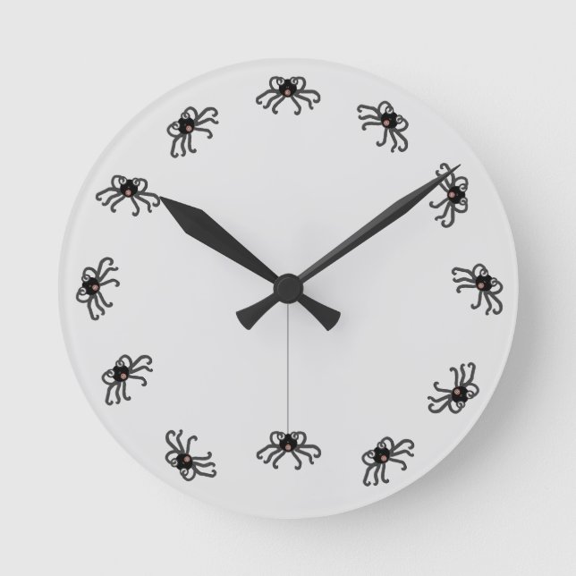Halloween Party Decor Large Clock (Front)