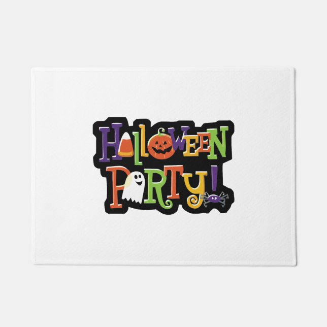 Halloween Party                       Doormat (Front)