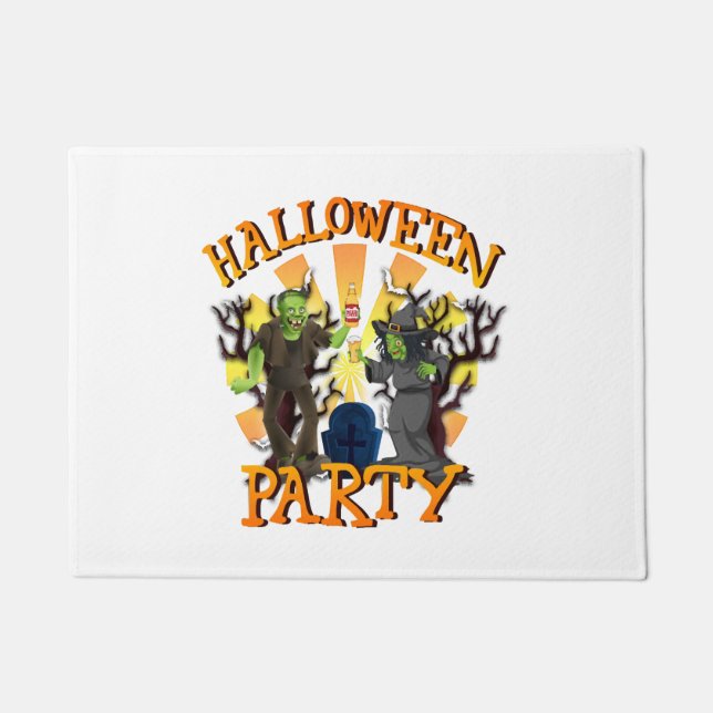 Halloween Party                                 Doormat (Front)
