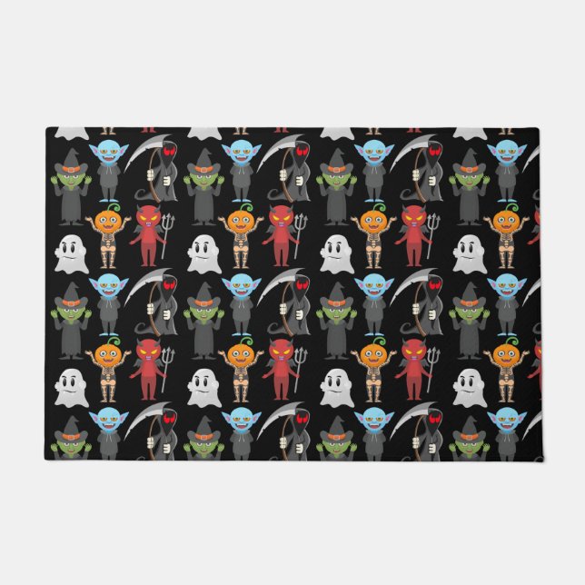 Halloween Party Doormat (Front)