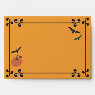 Halloween party envelope
