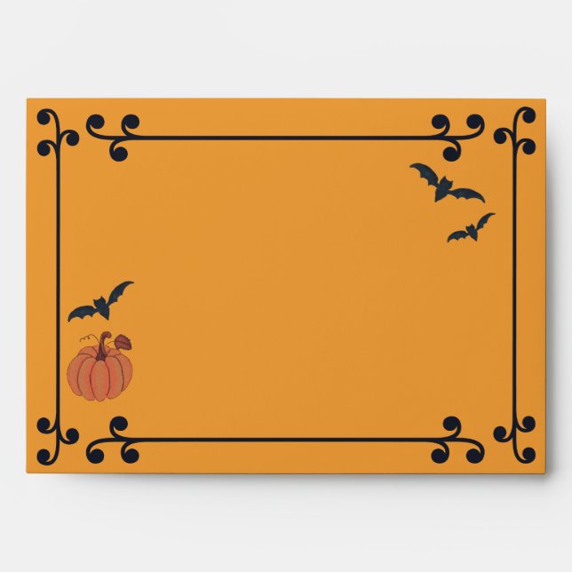 Halloween party envelope (Front)