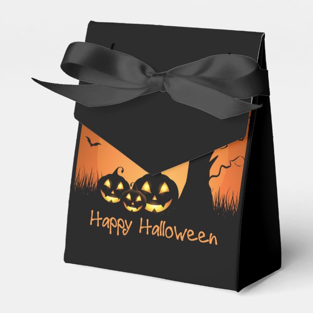 Halloween Party Favour Box (Front Side)