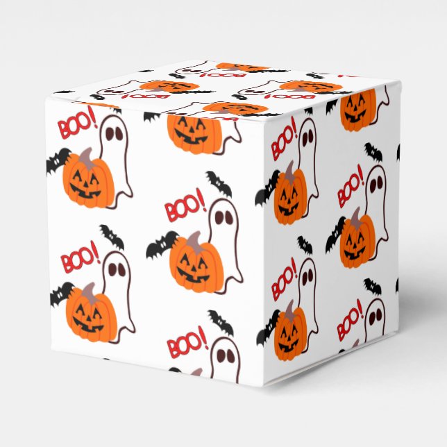 Halloween Party Favour Box (Front Side)
