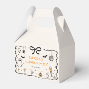 Halloween party favour box