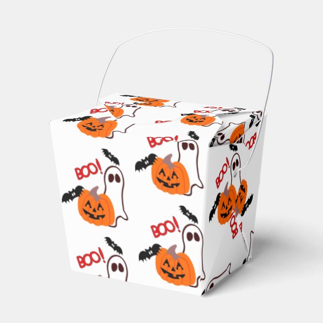 Halloween Party Favour Box (Front Side)