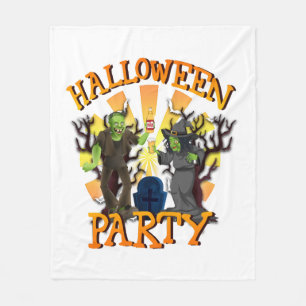 Halloween Party                                 Fleece Blanket
