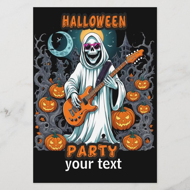 halloween party flyer (Front)
