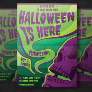 Halloween Party Flyer Template