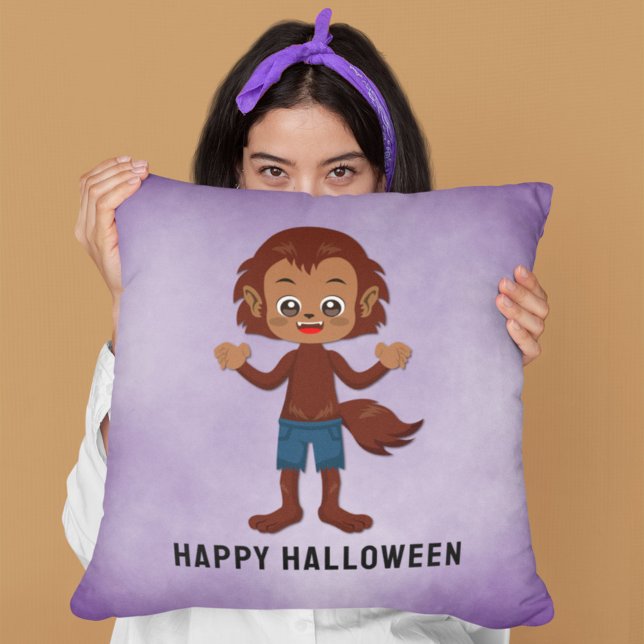 Halloween Party for Kids Werewolf Cushion (Creator Uploaded)