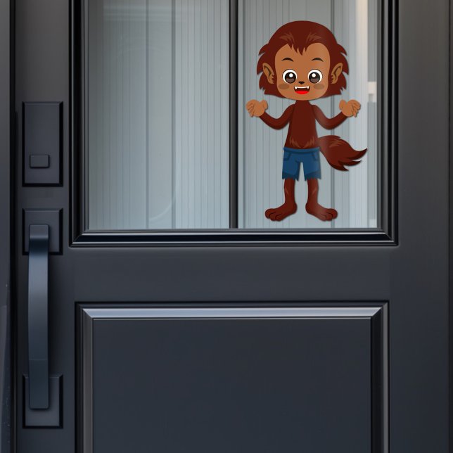 Halloween Party for Kids Werewolf Window Cling (Creator Uploaded)