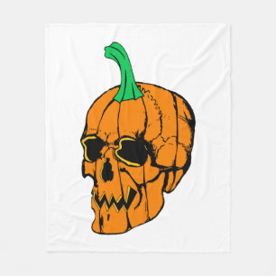 Halloween Party Funny Halloween Pumpkin Fleece Blanket