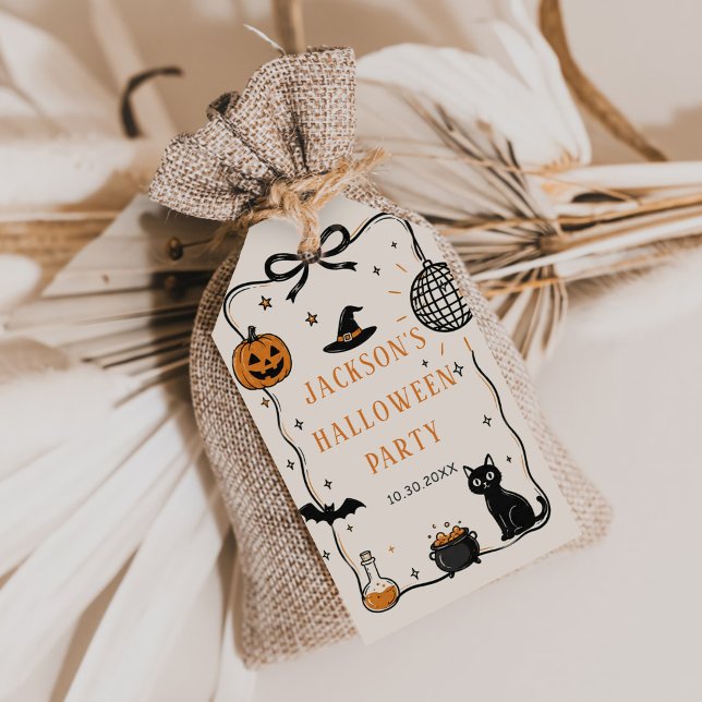 Halloween Party Gift Tags (Creator Uploaded)