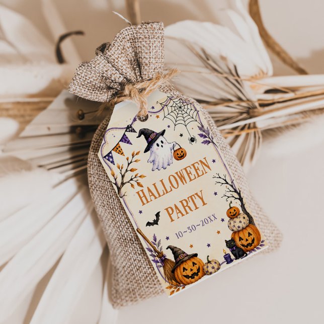 Halloween Party Gift Tags (Creator Uploaded)