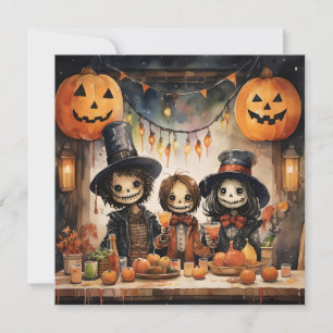Halloween Party Greeting Card