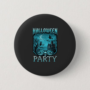 Halloween Party Haunted House Pumpkins Skull Witch 6 Cm Round Badge