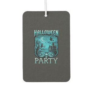 Halloween Party Haunted House Pumpkins Skull Witch Car Air Freshener