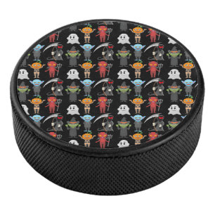 Halloween Party Hockey Puck