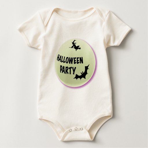 Halloween Party Icon Baby Bodysuits - 22.50 Halloween Party Icon Baby Bodysuits