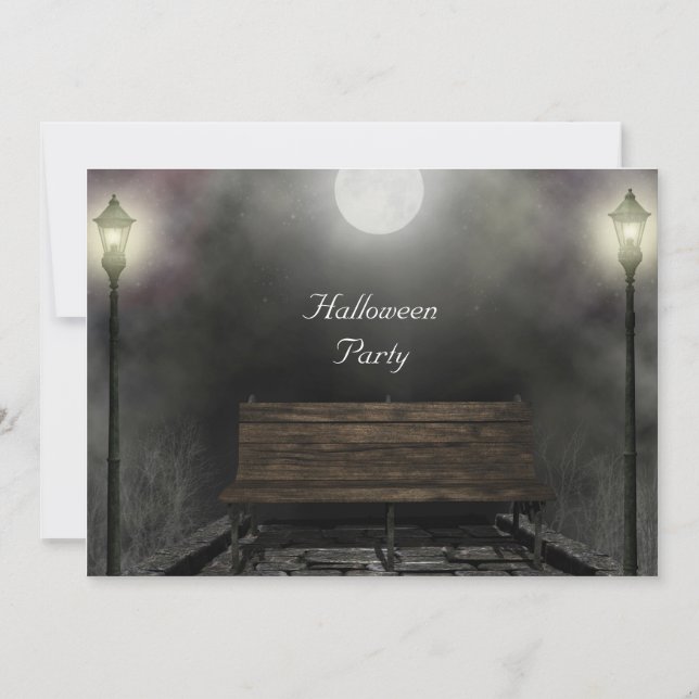 Halloween Party inviation dark Invitation (Front)