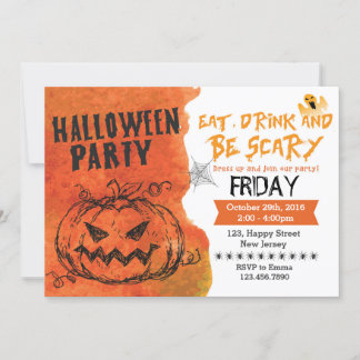 Halloween Party Invitation