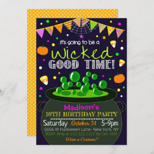 Halloween Party Invitation