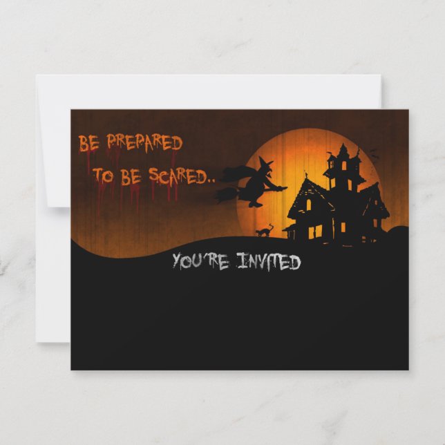 Halloween Party Invitation (Front)