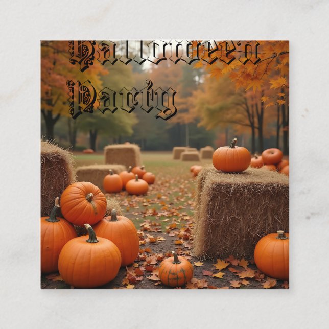 Halloween Party Invitation (Front)
