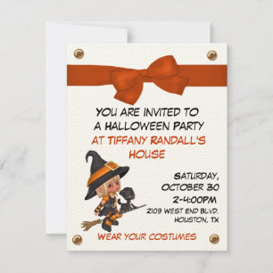 Halloween Party Invitation