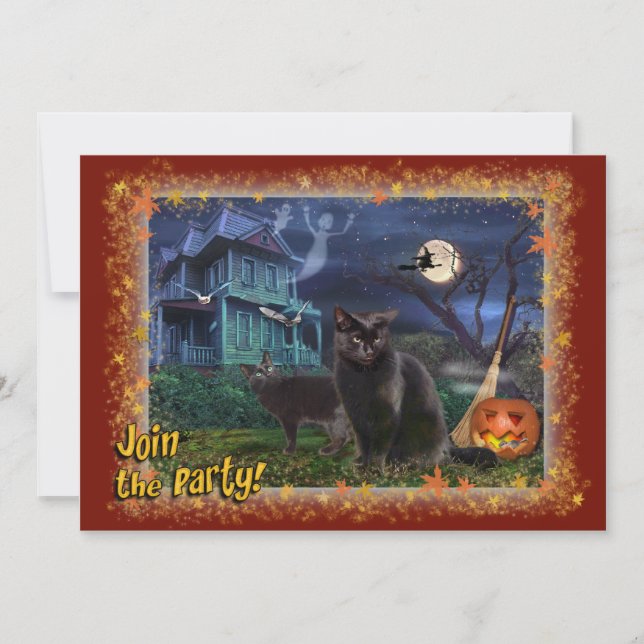 Halloween Party Invitation (Front)
