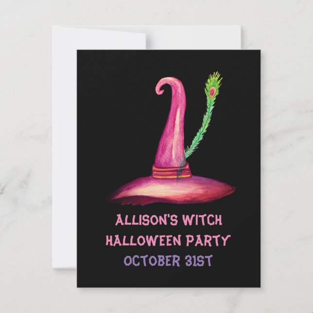 Halloween Party Invitation (Front)