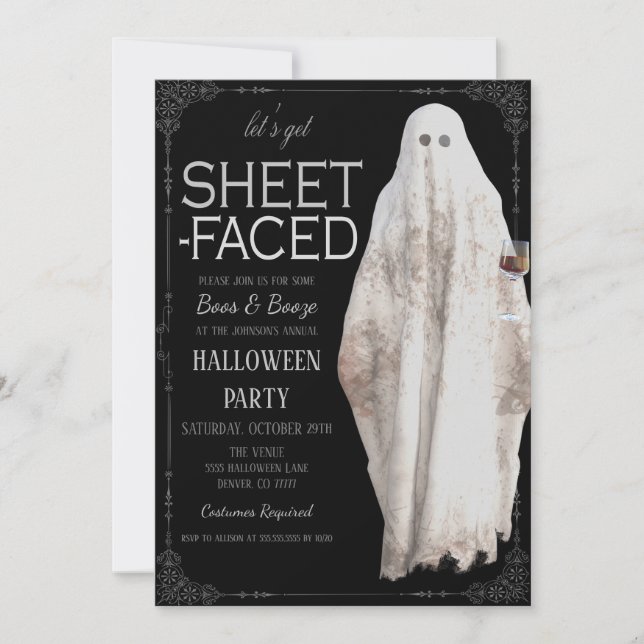 Halloween Party Invitation (Front)