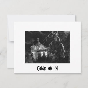 Halloween party invitation