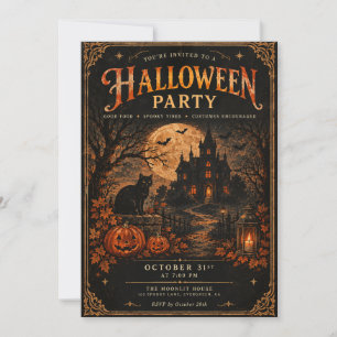 Halloween Party Invitation