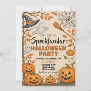 Halloween Party Invitation