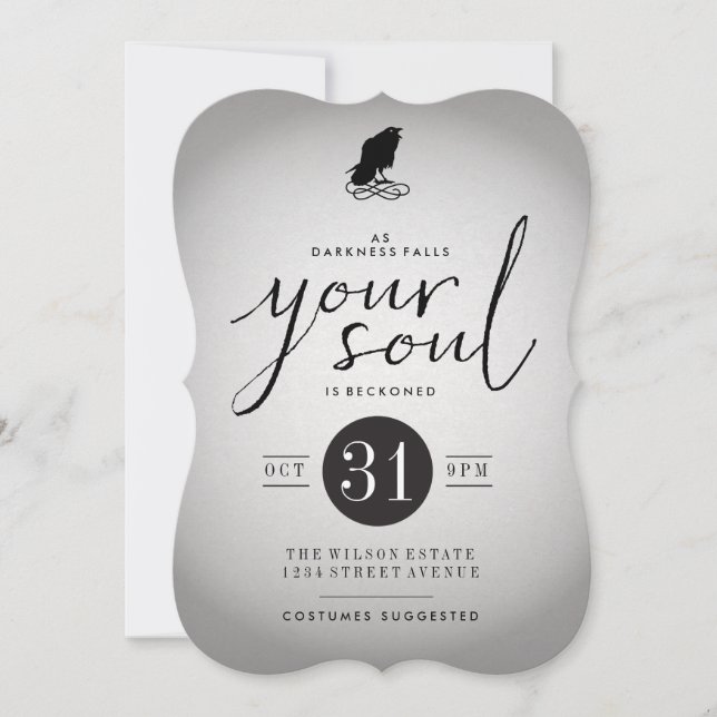 Halloween Party Invitation (Front)