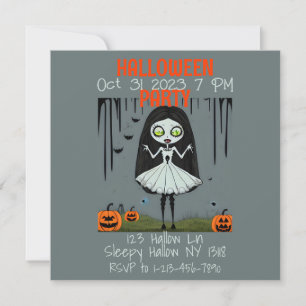 Halloween Party Invitation
