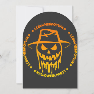 Halloween party invitation