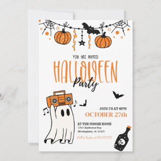 Halloween Party Invitation