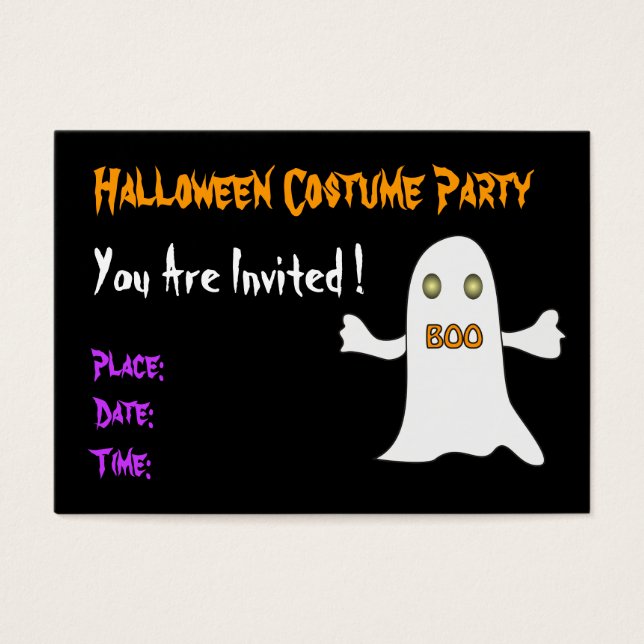 Halloween party - Invitation (Front)