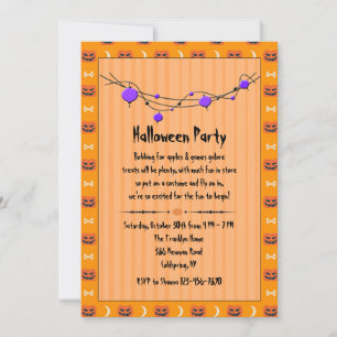 Halloween Party Invitation