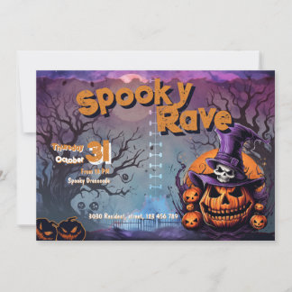 Halloween party invitation