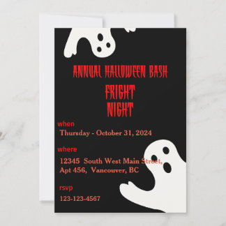 Halloween Party Invitation